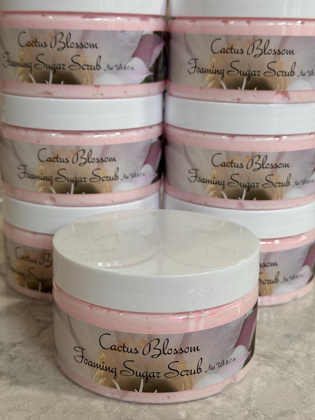 Cactus Blossom Foaming Sugar Scrub