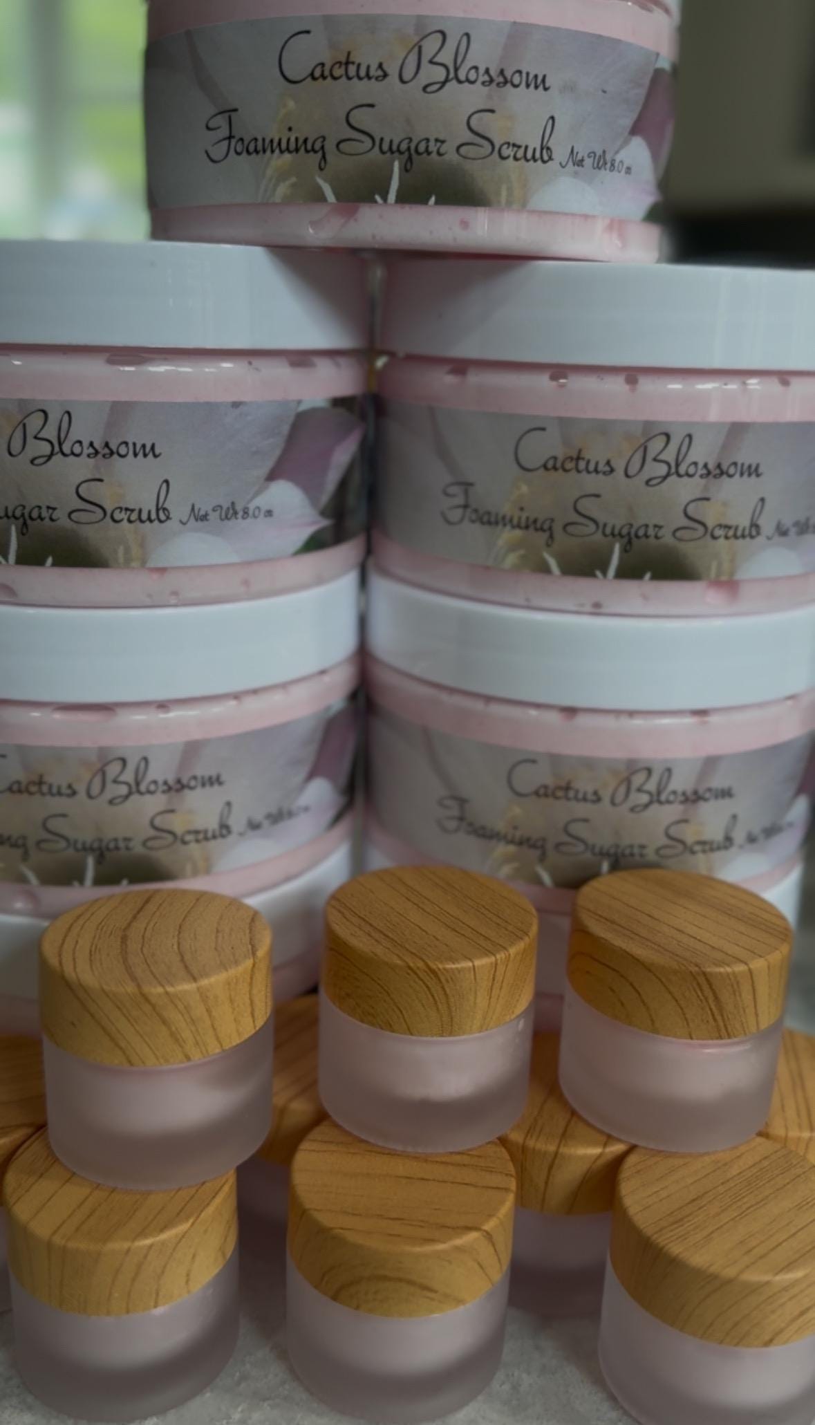 Cactus Blossom Foaming Sugar Scrub