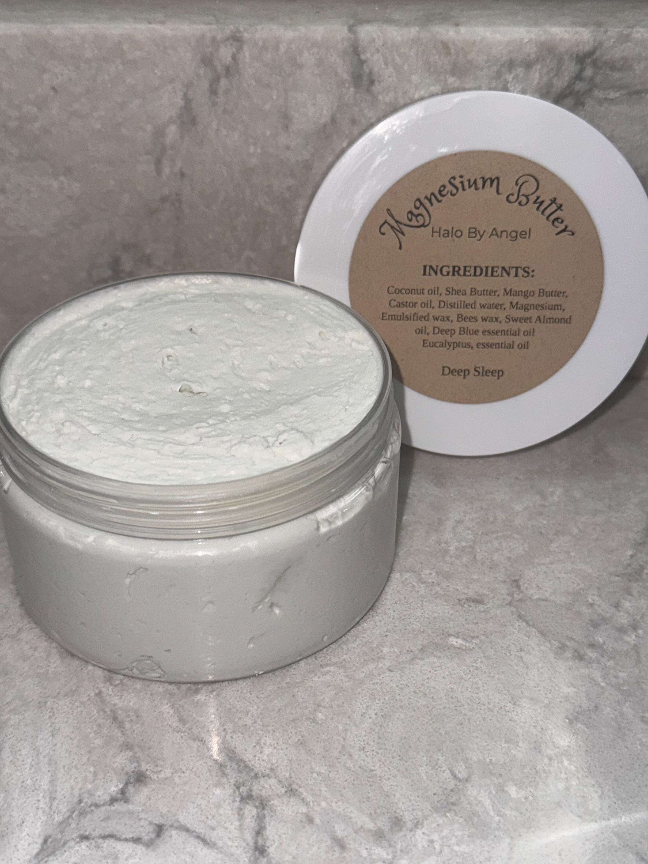 Magnesium Foot & Body Butter Deep Sleep Teakwood 4 oz