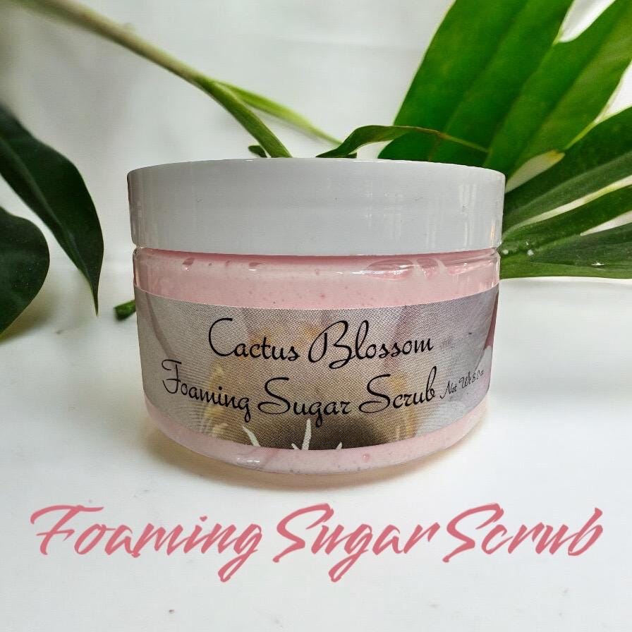 Cactus Blossom Foaming Sugar Scrub