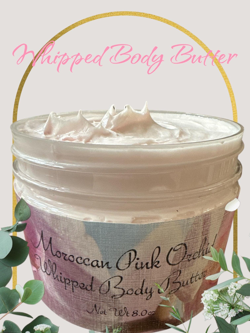 Moroccan Pink Orchid  Whipped Body Butter