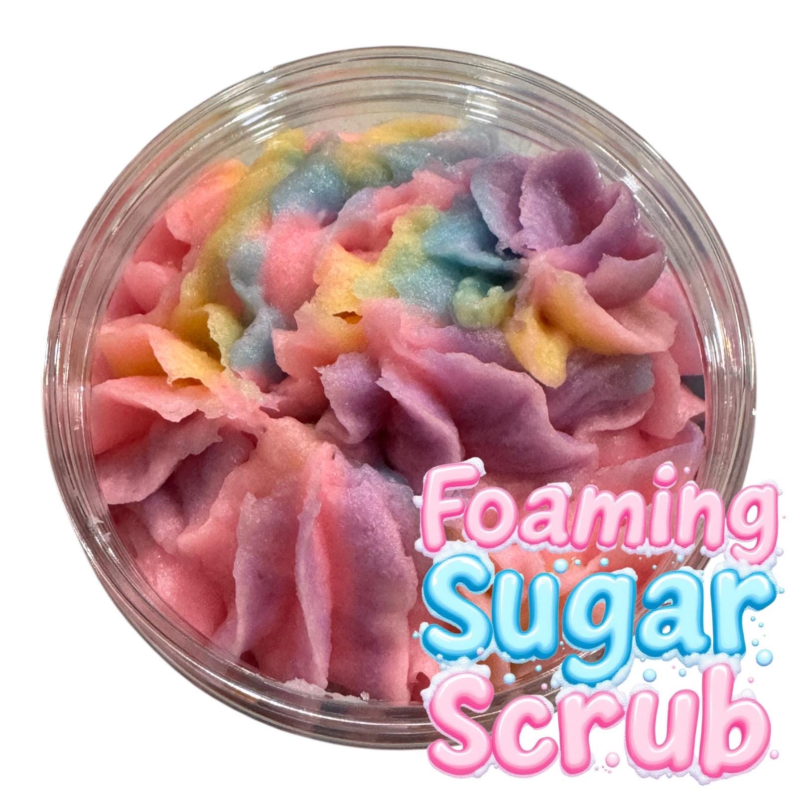 Unicorn Glitter Foaming Sugar Scrub