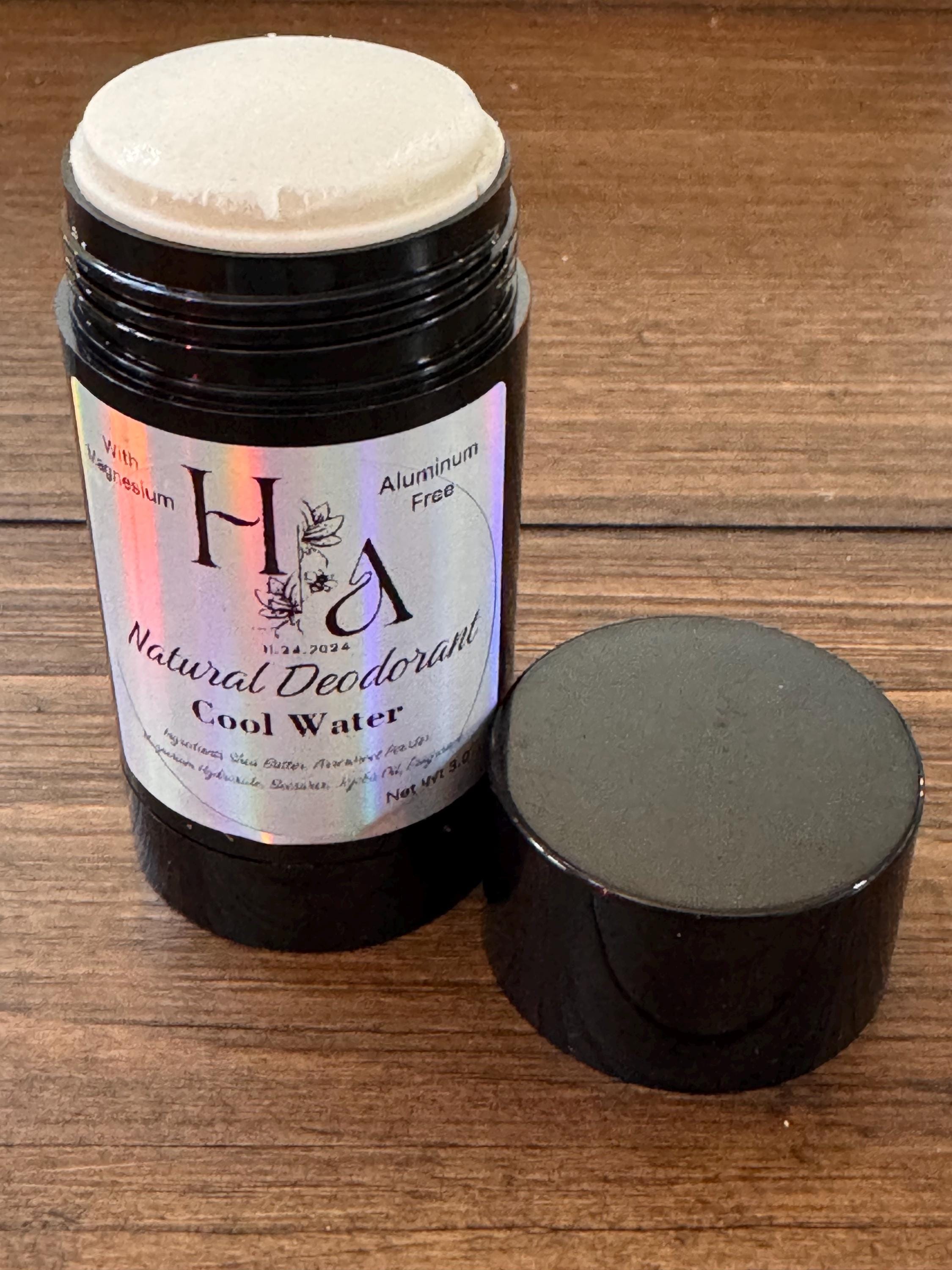 Natural Deodorant for Men Cool Water