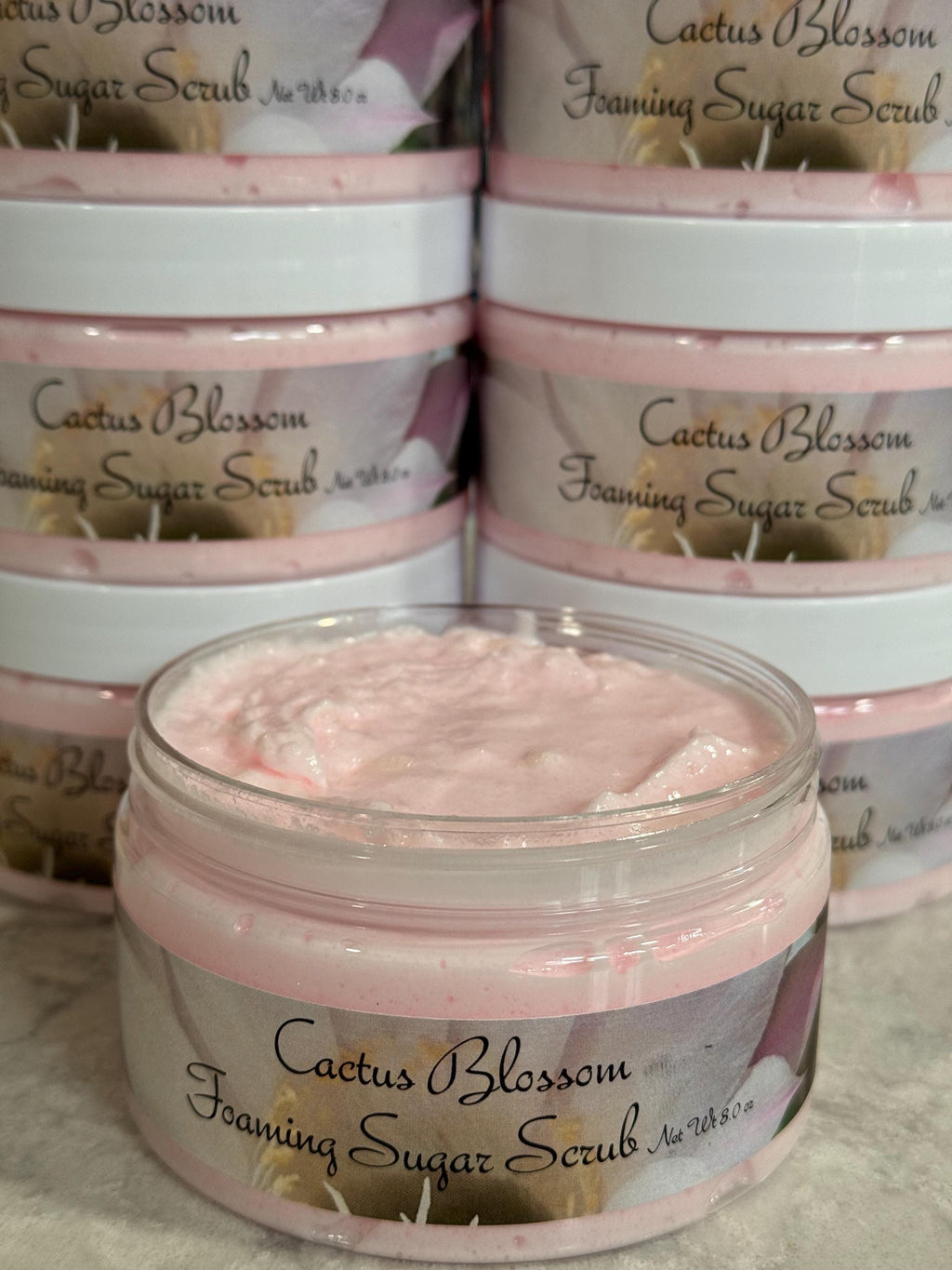 Cactus Blossom Foaming Sugar Scrub