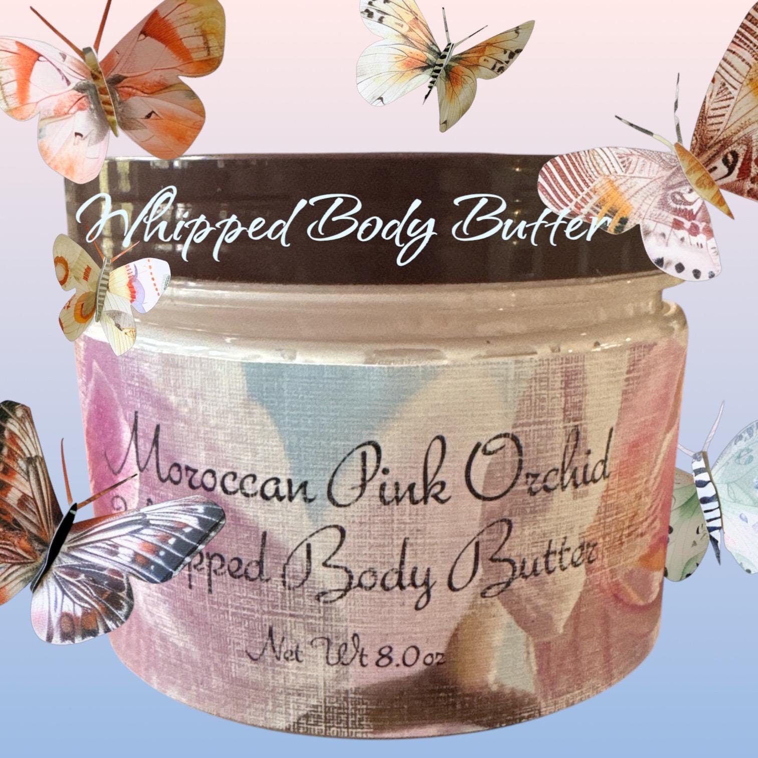 Moroccan Pink Orchid  Whipped Body Butter